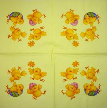 010 Küken - 3-lagig - (gelb)